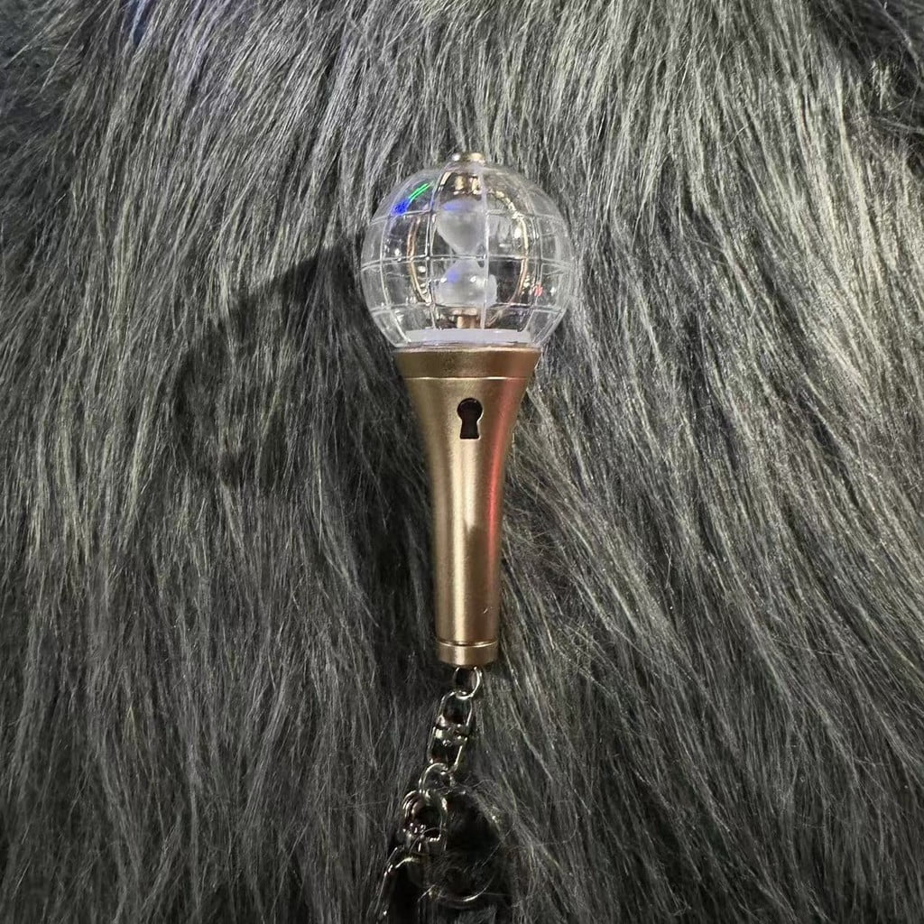 Kpop Idol ATEEZ TWICE GIDLE Seventeen Mini Lightstick Keyring CANDYBONG