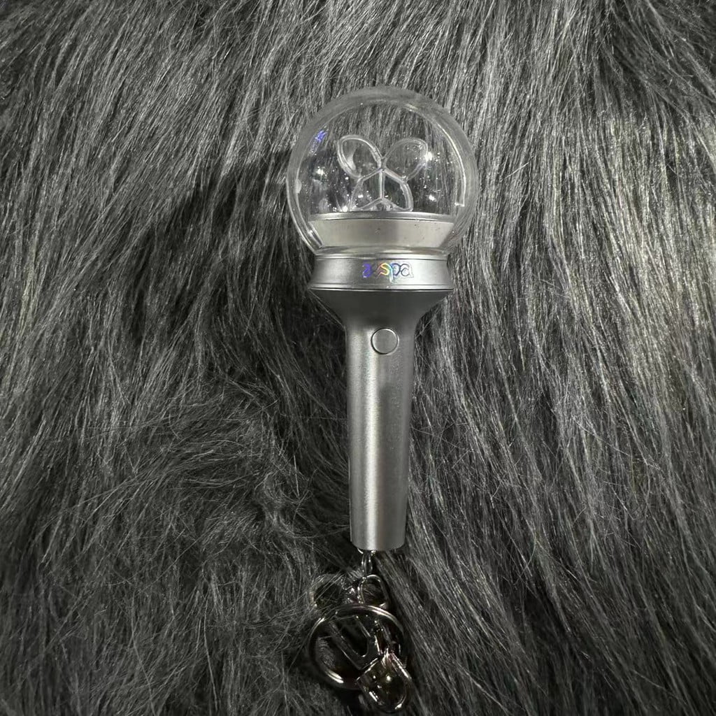 アイドル BIGBANG LIGHT STICK KEYRING BLACK BIGBANG G-DRAGON Light Stick Keyring Glow LED Crown Hand