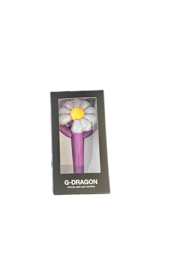 Kpop Idol G-DRAGON Mini Light Keyring GD Little Daisy  Glow Stick New Keychains  Gift For Fans
