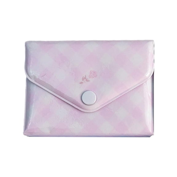 Kpop Idol Photocard Holder Album - 3-Inch Mini Photo Album Card Binder, Snap Cover Book with 36 Clear Pockets for Instax Polaroids