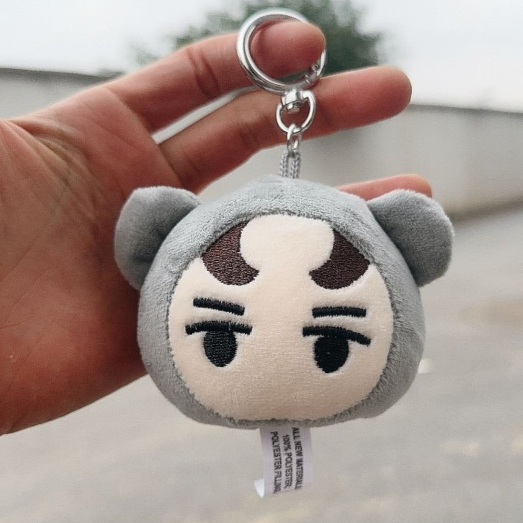 MINITEEN タムタム ホシ ぬいぐるみ ポーチ フェイスキーリング