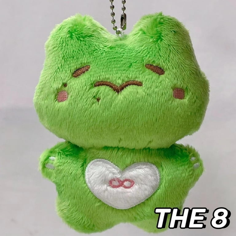 【ポップアップ】SEVENTEEN MINITEEN ぬいぐるみ THE8 Kpop Idol Seventeen THE8 Keyring Cute Animal Frog Plush Doll