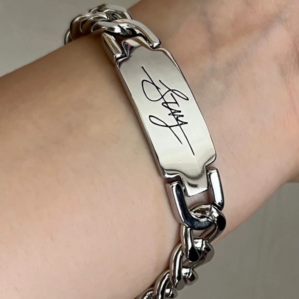 Kpop Idol Stray Kids Bang Chan Chain Bracelet 5-STAR Dome Tour Bracelets Korean Fashion Jewelry SKZ Fans Stay Gifts