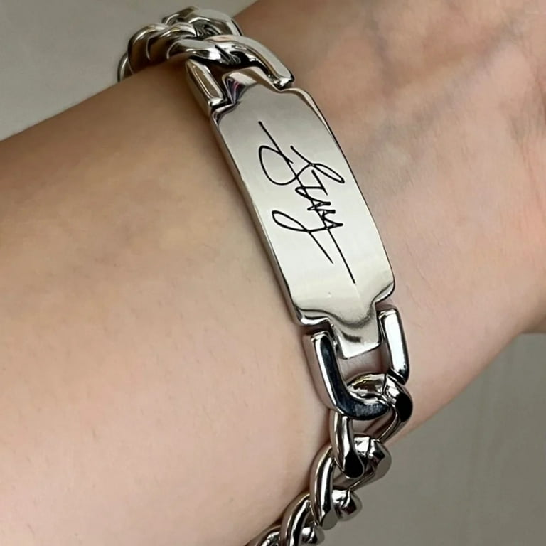 Kpop Idol Stray Kids Bang Chan Chain Bracelet 5-STAR Dome
