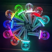 Kpop Idol Stray Kids Mini Lightstick Ring Keychain, Multicolor