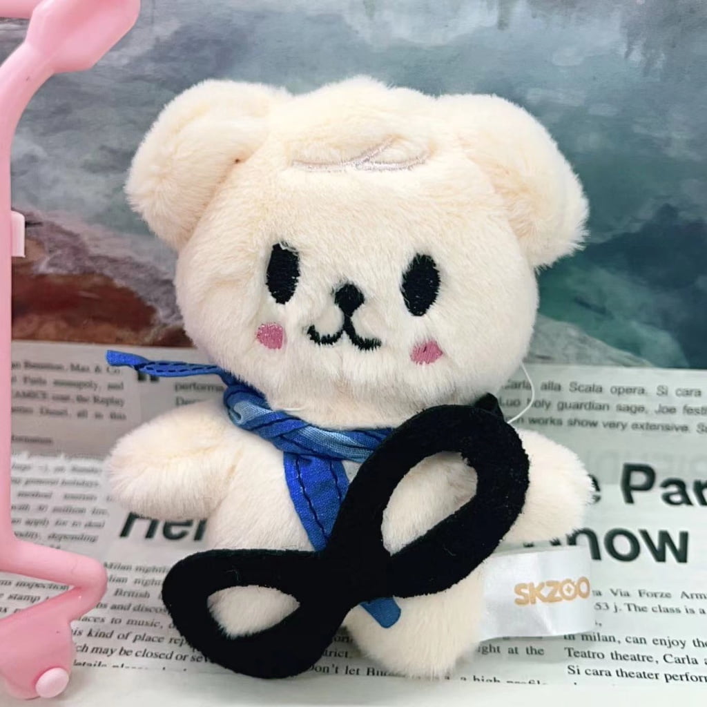 Kpop Idol Stray Kids Pilot Doll FM Plush Key Ring SKZ Felix