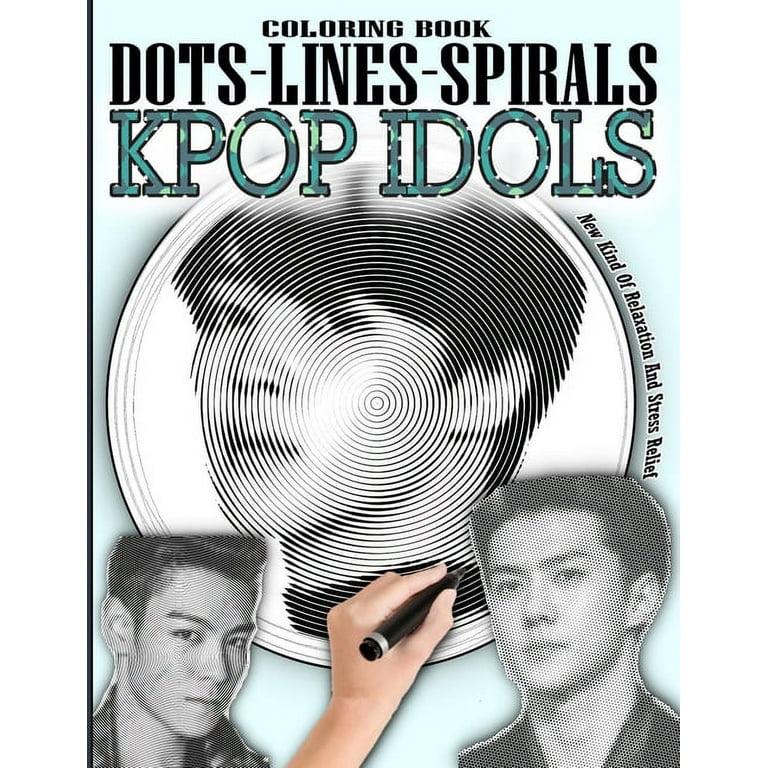 Buy BTS - Dots Lines Spirals Coloring Book: New kind of stress coloring book  for adults Online at desertcartEcuador