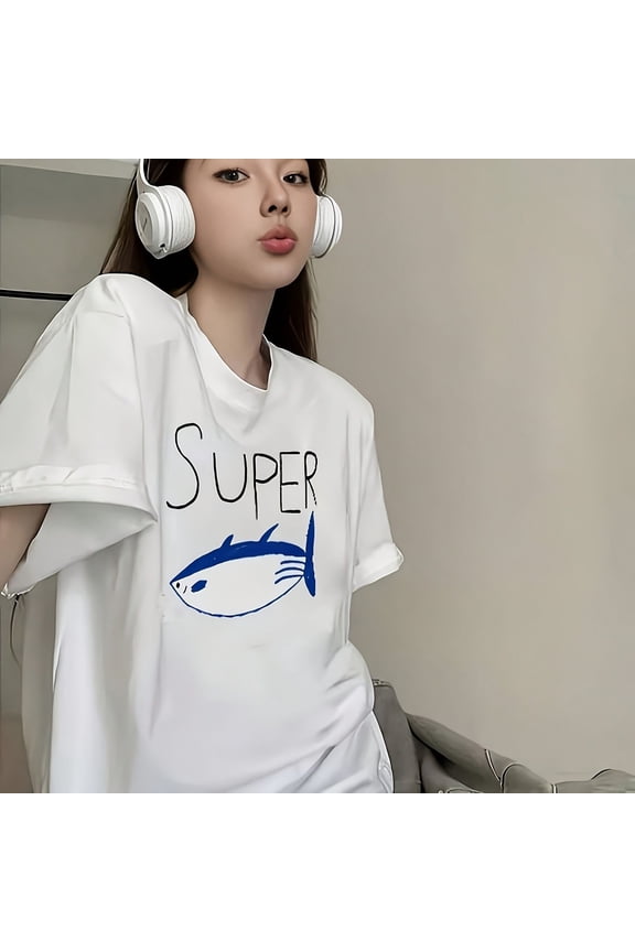 Kpop Jin Er Tuna Uni Clic Jersey T-S1Hirt, Relaxed Fit White S1Hirt, Oversized , Music Fan Merch, Graphic 27