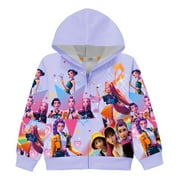 DELANHON Kpop Kids Zip Hoodie – Anime Sweatshirt Jacket for Girls – Music themed Graphic Design