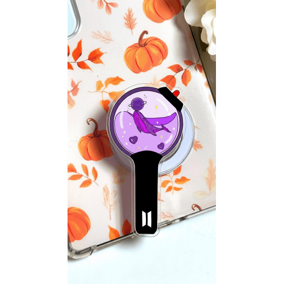 Kpop Lover Phone Grip, Cute Idol Design, Trendy Accessory