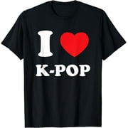 Kpop Music Fan Of Korean Pop Music K-POP Heart K-POP T-Shirt