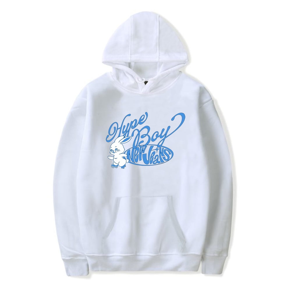 Kpop New Jeans Bunny Hoodie Long Sleeve Sweatshirt Men Women
