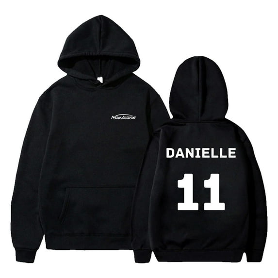 Kpop New Jeans Merch Hoodie NewJeans Danielle 11 Long Sleeve Streetwear Men Women Hooded Sweatshirt