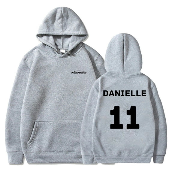 Kpop New Jeans Merch Hoodie NewJeans Danielle 11 Long Sleeve Streetwear Men Women Hooded Sweatshirt