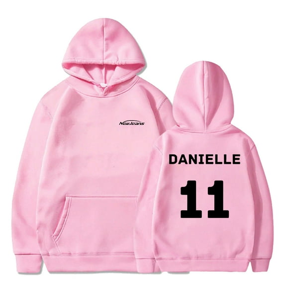 Kpop New Jeans Merch Hoodie NewJeans Danielle 11 Long Sleeve Streetwear Men Women Hooded Sweatshirt