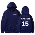 thumbnail image 1 of Kpop New Jeans Merch Hoodie NewJeans Haerin 15 Long Sleeve Streetwear Men Women Hooded Sweatshirt, 1 of 3