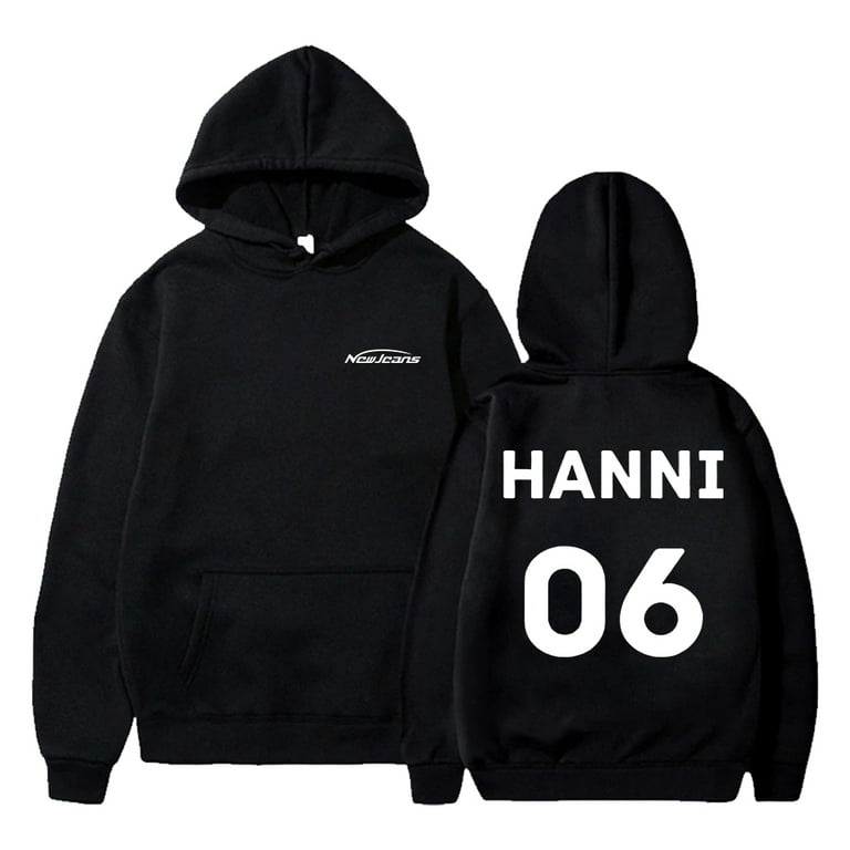 Kpop New Jeans Merch Hoodie NewJeans Hanni 06 Long Sleeve
