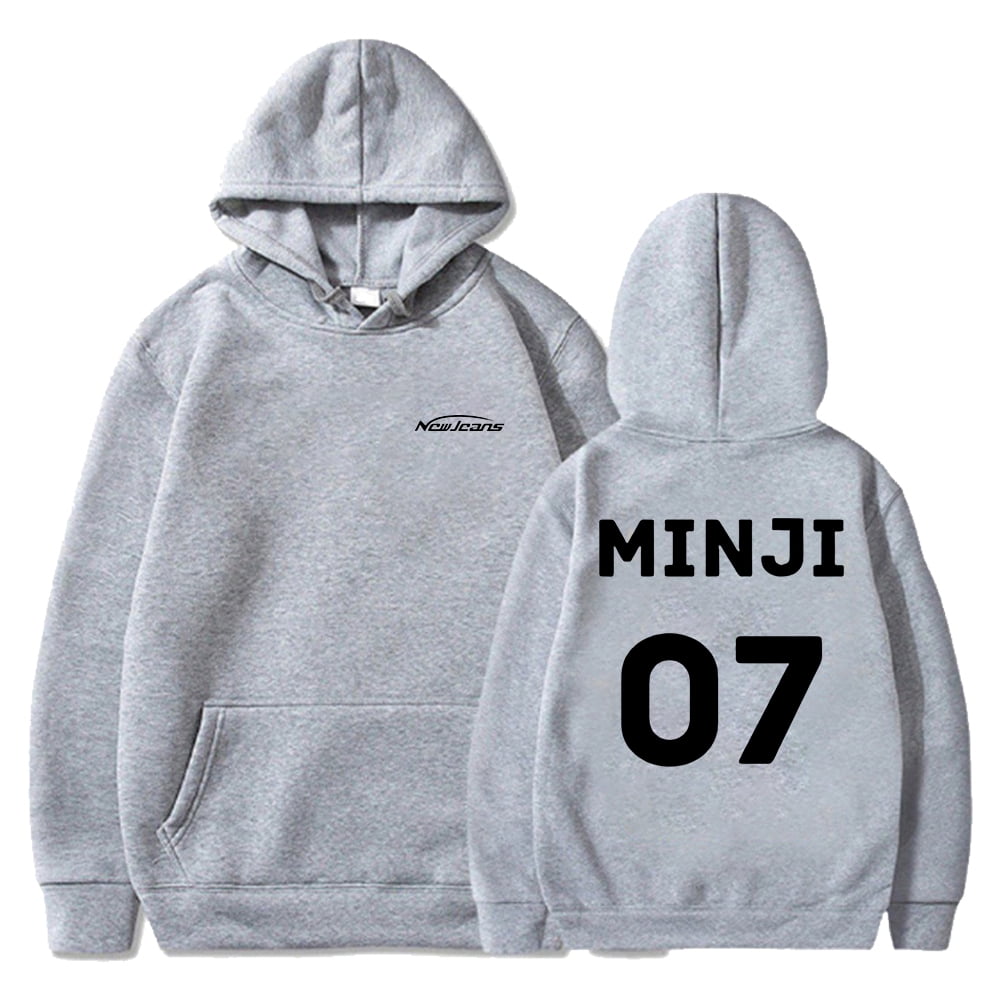 Kpop New Jeans Merch Hoodie NewJeans Minji 07 Long Sleeve