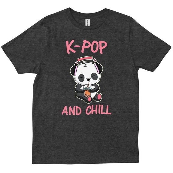 Kpop Panda Chill Pandas Music Cute Kawaii K Pop Gift Gifts For Her T-Shirt Unisex S-5XL Hot Trending Shirt, Vintage Birthday Gift