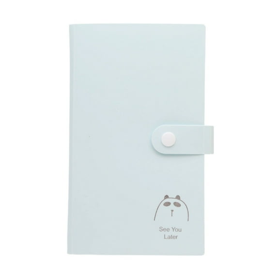 Kpop Photocard Binder, 168 Pockets, Blue