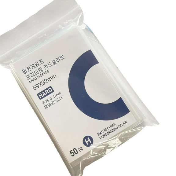 Kpop Photocard Sleeves Clear Card Protector Practical Photo Card Sleeves Card Protector Holders for Albums Photocards