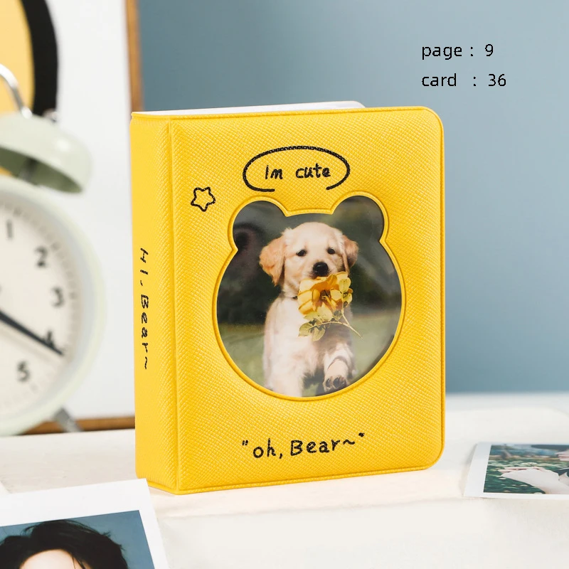 Mini Photo Card Kpop Photocards Binder Cute Photo Album Mini Photocard Holder 3 Inch ...