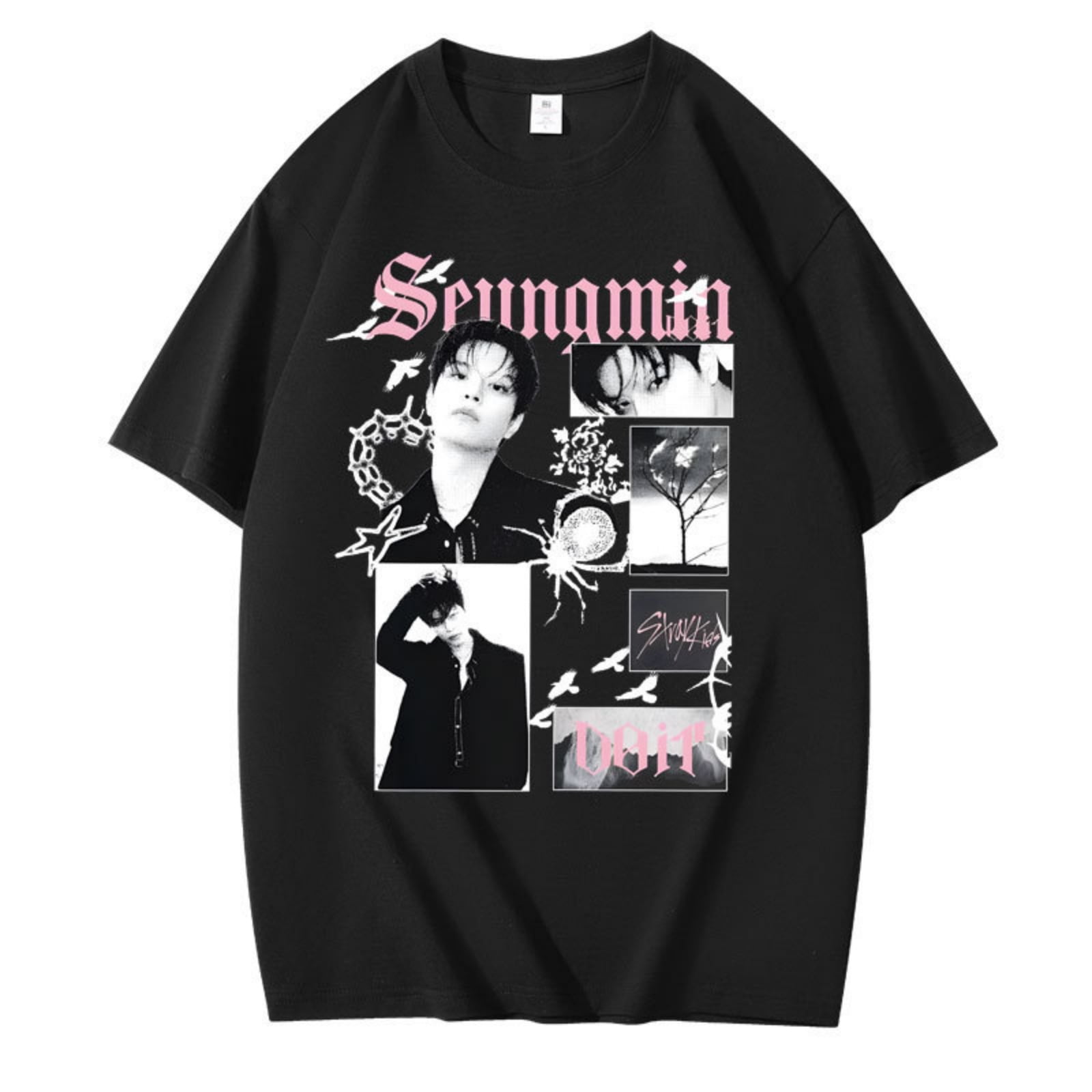 Kpop Skzoo Short Sleeve T-Shirt MANIAC Inspired Streetwear K-Pop Fan ...