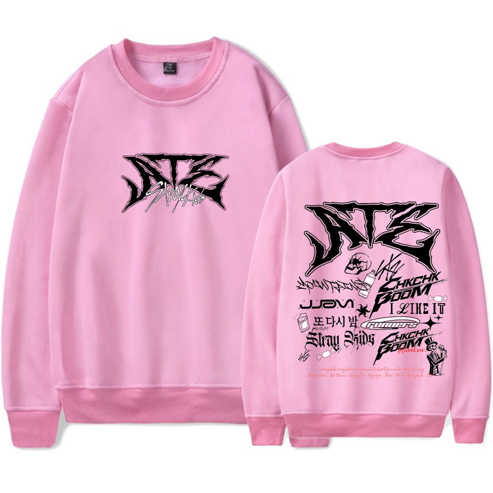 YiJee KPOP Hoodie Damen - Stray Kids SKZ ATE Kapuzenpullover Fan Merch