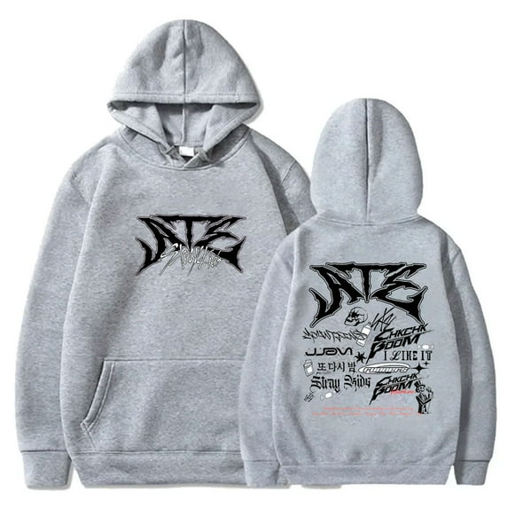 Kpop Stray Kids Ate Tracklist Hoodies SKZ 2024 Tour Pullovers Women Men Fashion Casual Sweatshirts