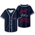 thumbnail image 1 of Kpop Stray Kids Chk Chk Boom Merch Baseball Jacket Summer Women Men Fashion Short Sleeve T-Shirts, 1 of 5