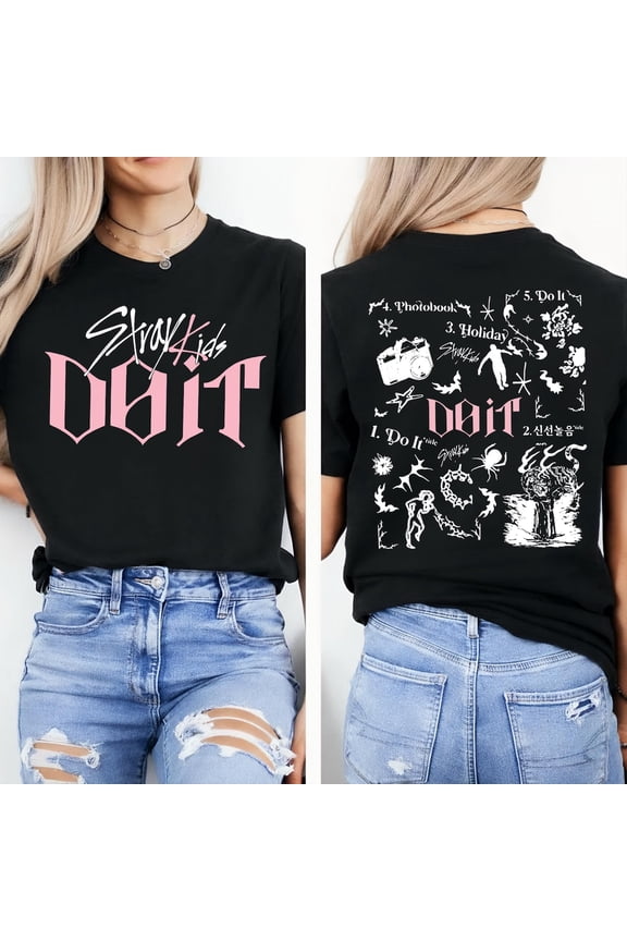 Kpop Stray Kids Do It Shirt, Stray Kids Member Merch Shirt, Stray Kids SKZ Concert DomiATE World Tour Shirt, Kpop Gift for Stay