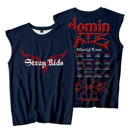 Stray Kids dominATE シンガポール Tシャツ チャコール XL Stray Kids dominATE シンガポール Tシャツ チャコール XL Stray