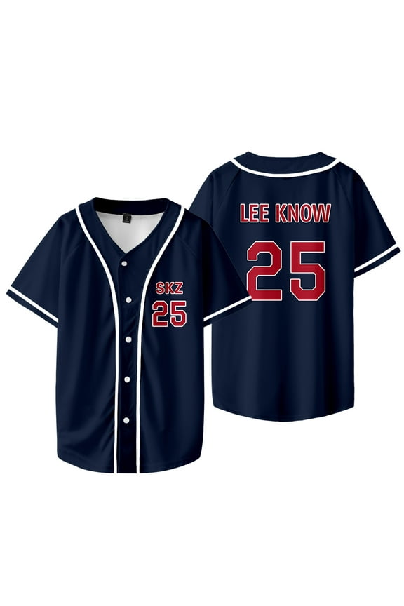 Kpop Stray Kids Jersey Chaotic SKZ Baseball Team Merch T-Shirts Women Men Fashion Short Sleeve Tee