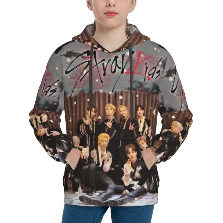 Kpop Stray Kids Kids' Hoodie 3d Print Sweatshirt Soft Pullover