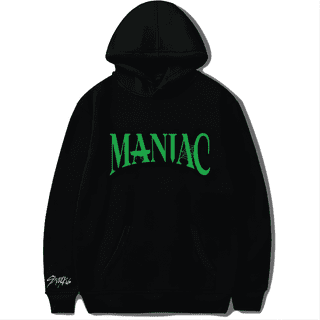 Stray Kids MANIAC CROPPED HOODIE ブラック M Stray Kids Maniac WORLD TOUR Crop Top Hoodie for Girls