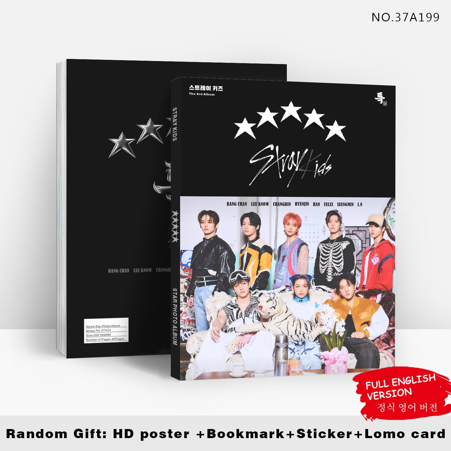 Kpop Stray Kids New Album 5-STAR Social Path Photo Album Portrait HD