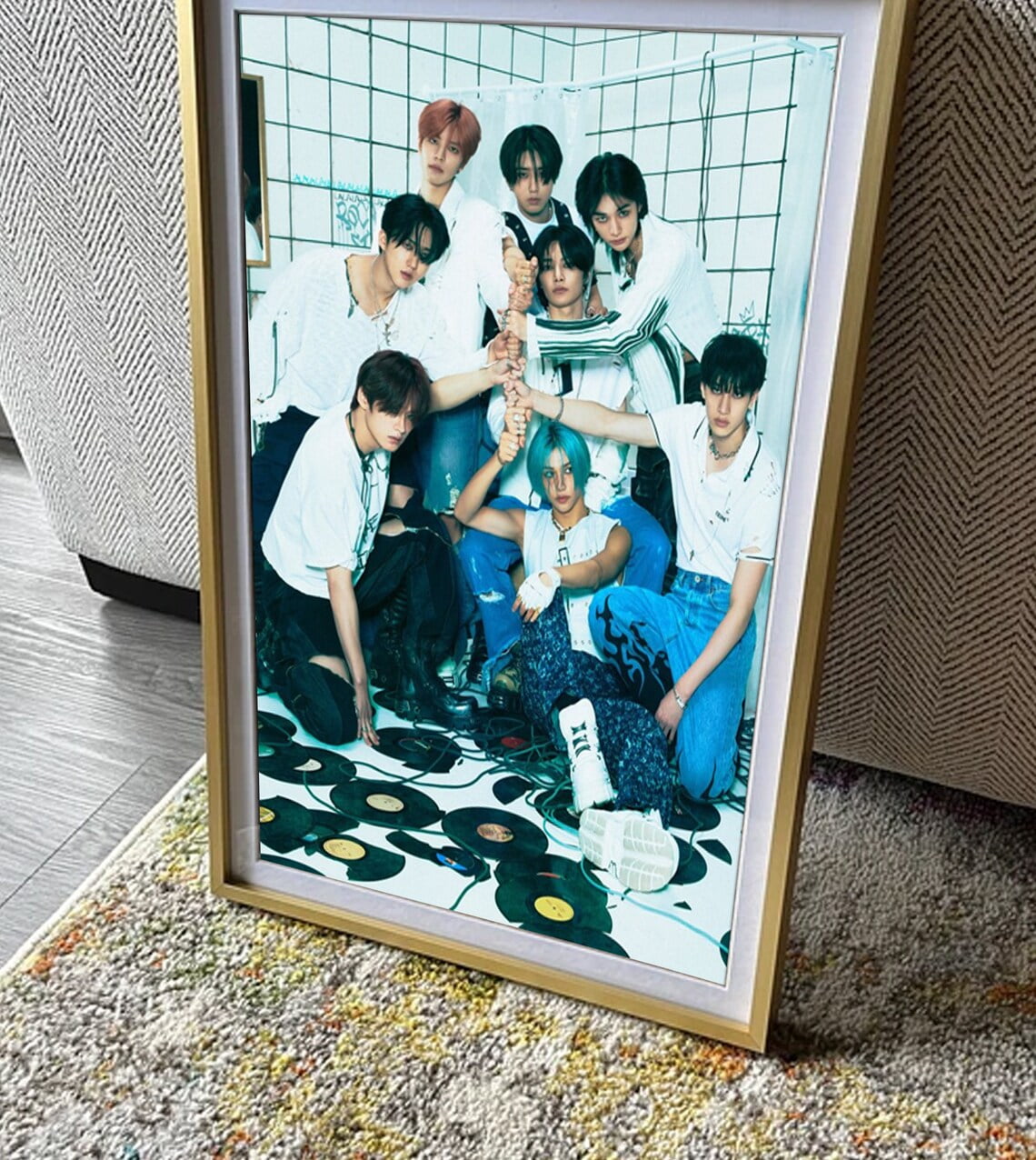 STRAY KIDS Album ROCK STAR LIMITED STAR VERSION - Con Fotocard E Poster - Foto 4