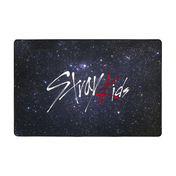 Kpop Stray Kids Rugs Washable Cover Floor Rug Carpets Bathroom Decorations For Kitchen Bedroom Indoor 36"X24"