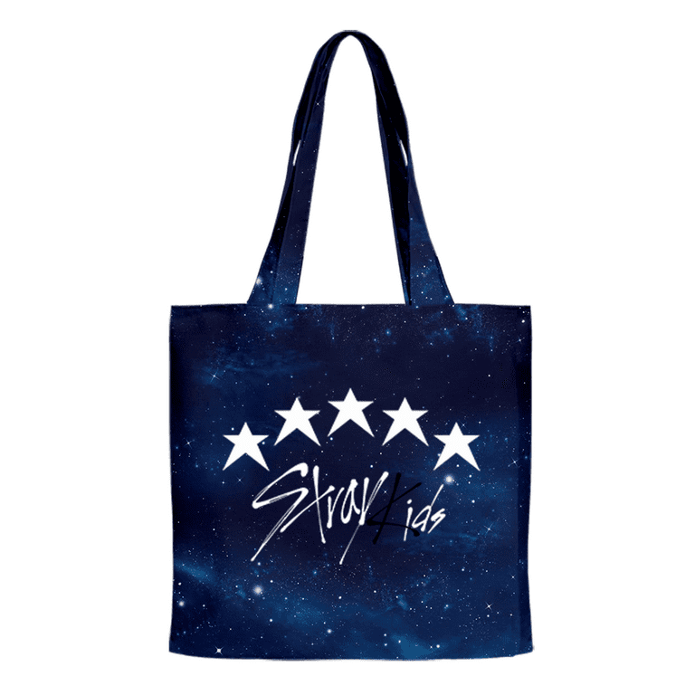 Kpop Stray Kids SKZ Tote 5-Star Album Logo Merch Shoulder Bags
