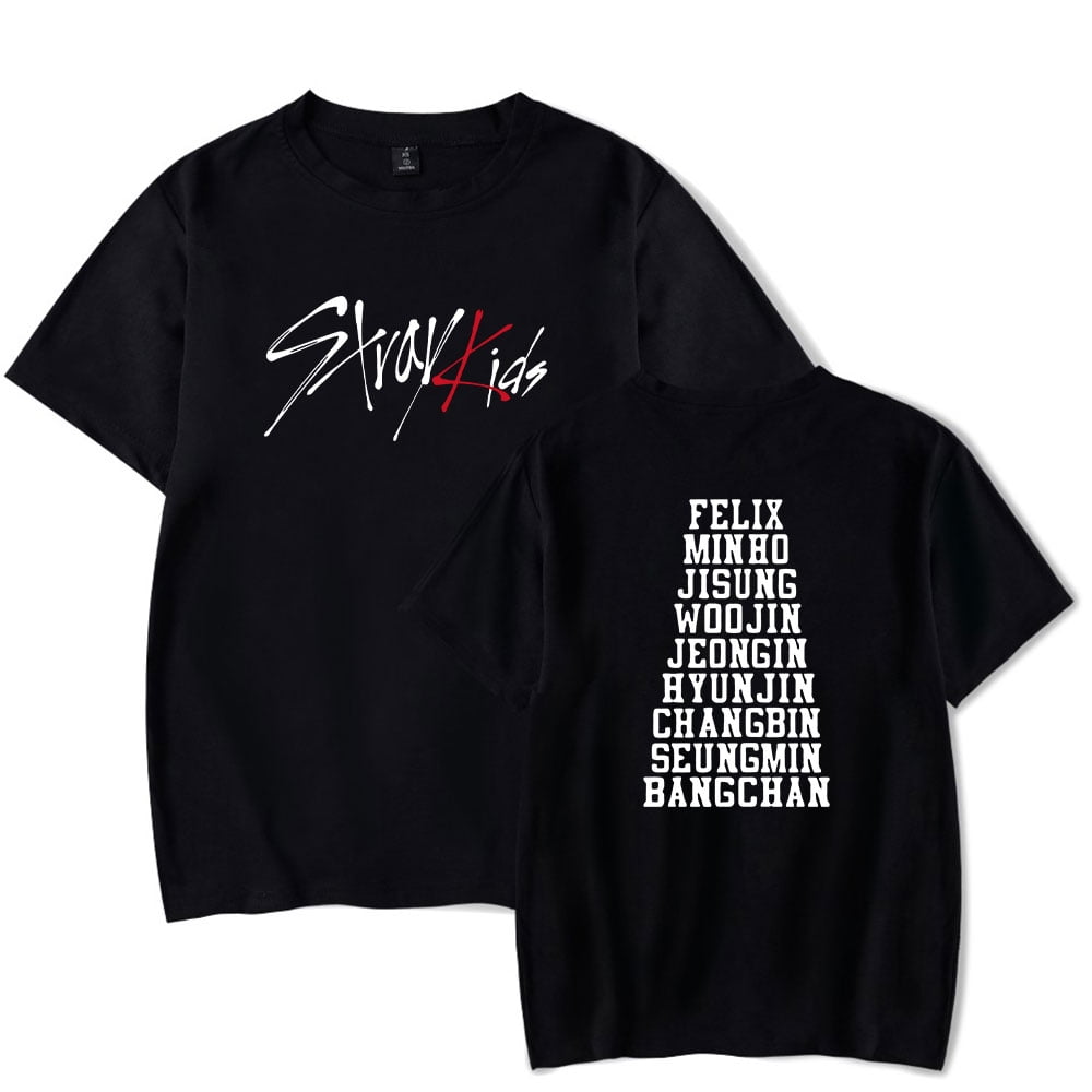 Stray Kids Double Sided T-shirt, Dominate World Tour Shirt