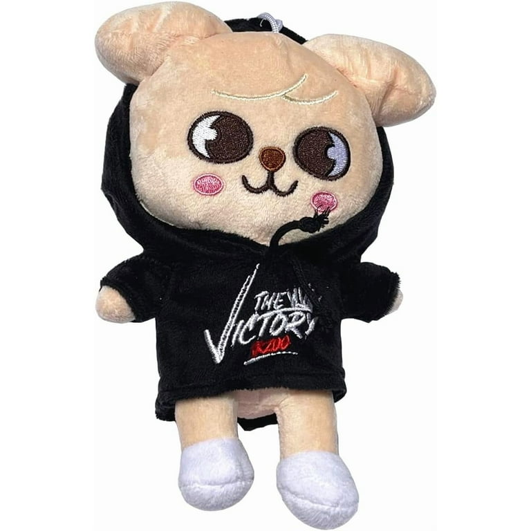 SKZOO PLUSH TEDDYBEAR ウルフチャン トレカ付 Official Stray Kids SKZOO Wolf Chan Plush Doll Teddy Bear