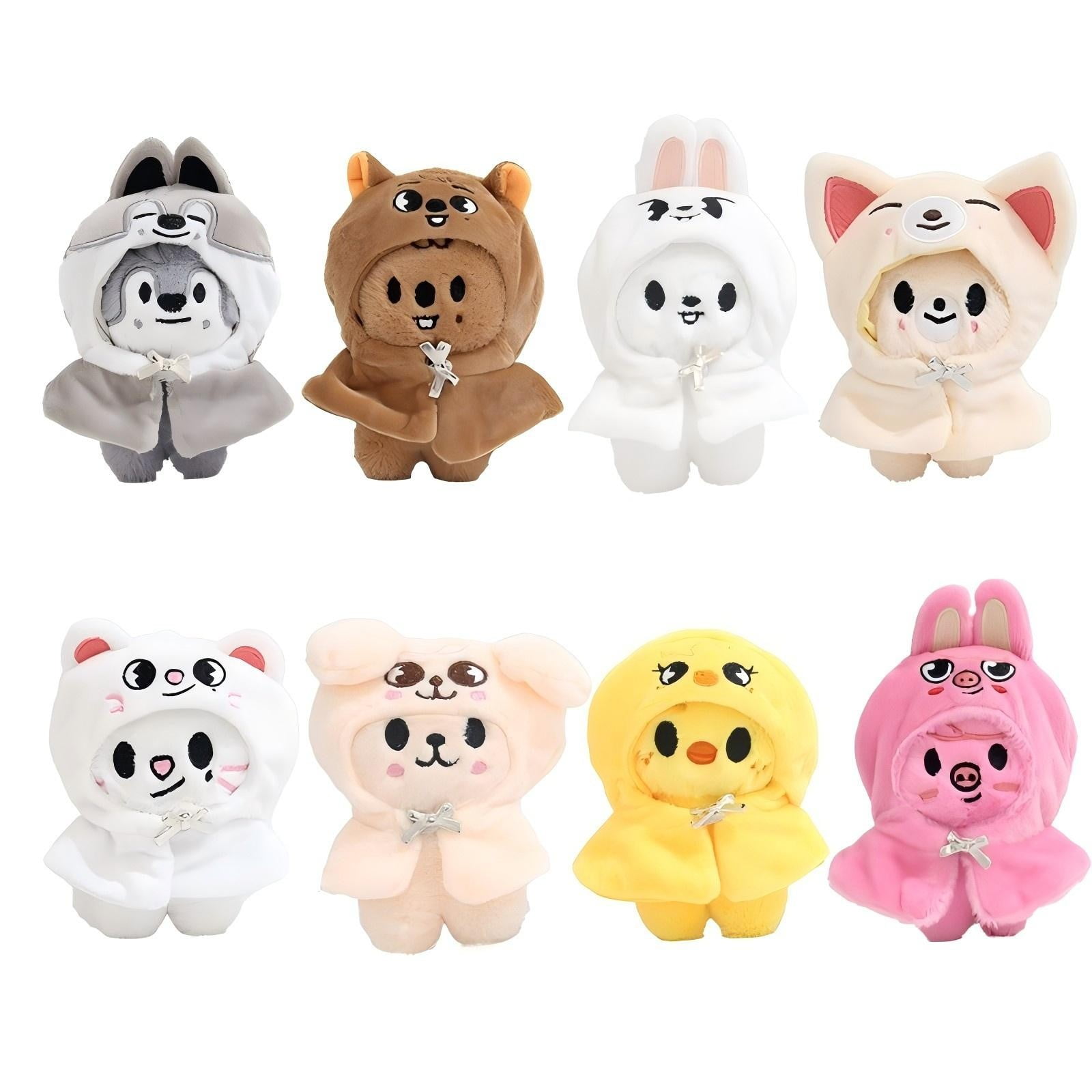 Kpop StrayKids Skzoo Kawaii Plush Toy Gift, Wolf Chan