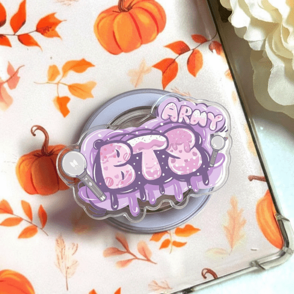 Kpop Style Phone Grip, Cute Fan Gift Phone Holder, Aesthetic Idol Accessory phone grip