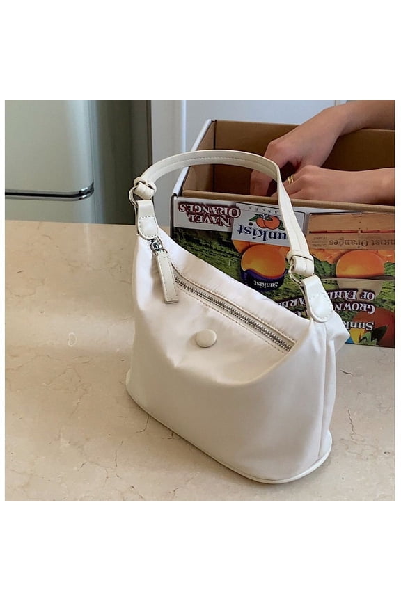 Kpop Waterproof Nylon Armpit bag for wome handbag small Casual Light ladies Shoulder Crossbody bags totes bolsa feminina pink