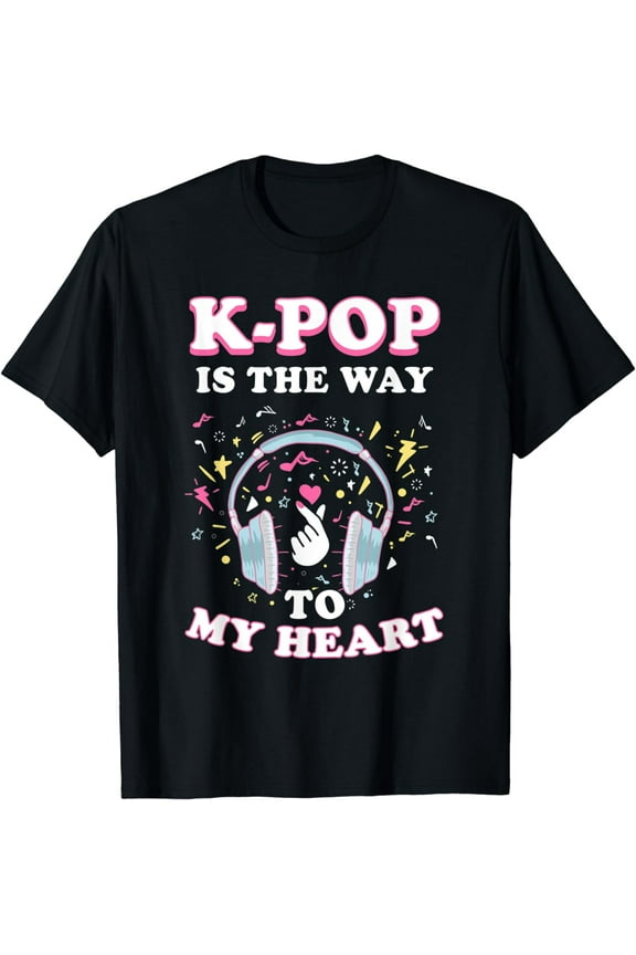 Kpop Women's Manga Seoul Hallyu Asian Korean Music T-Shirt