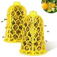 thumbnail image 1 of G·PEH 2-Pack Outdoor Hanging Wasp & Hornet Traps,Reusable Bee Catcher, 1 of 13