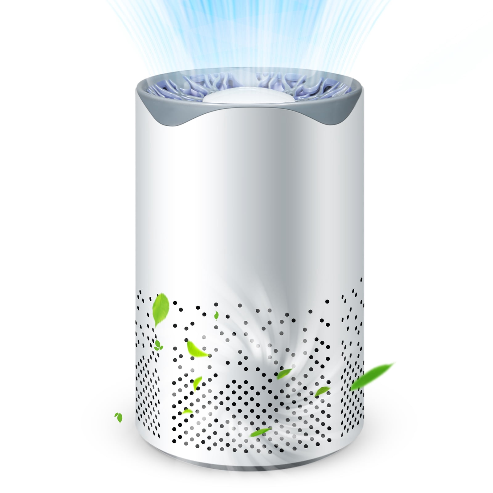 Kqiang Air Purifiers, HEPA Air Filter,Desk Quiet Air Cleaner, Portable Small Air Purifier for Home, Office, Bedroom -1pc