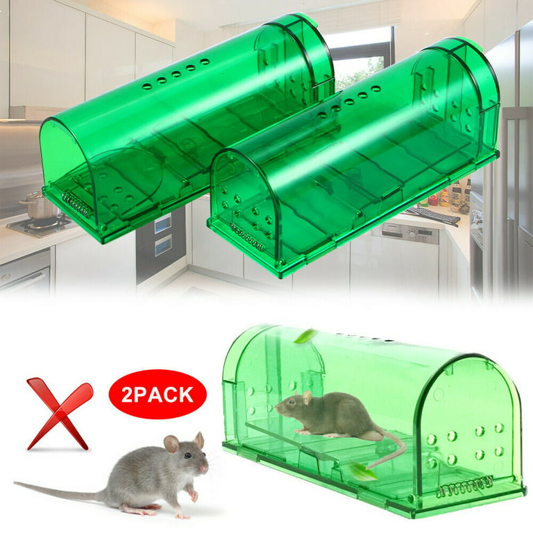 Kqiang Humane Mouse Traps 2 Pack Live Catch and Release Good