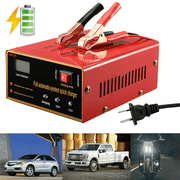 JahyElec Maintenance-Free Battery Charger 12V/24V 10A 140W Output For Electric Car Best