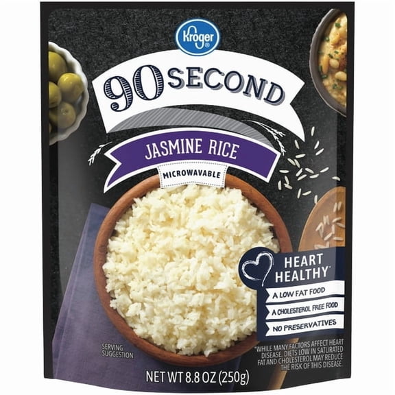 Kr 90 Second Jasmine Rice Pouch 8.8 oz